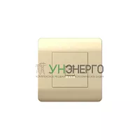 Розетка компьютерная 1-м NEW3-E RJ45 шампань CHINT 431416