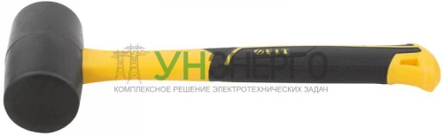 Киянка 50мм 340г фибергласовая ручка резинов. FIT 45512 фото 4