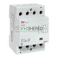 Контактор модульный КМ 40А 2NO+2NC 230В AC (3 мод.) AVERES EKF km-av-3-40-22-230V