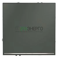 Выключатель 1-кл СП S70 10А с подсветкой механизм титан Voltum VLS010206