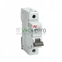 Выключатель автоматический модульный 1п D 10А 10кА AV-10 AVERES EKF mcb10-1-10D-av