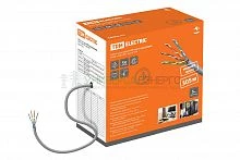 Кабель витая пара F/UTP Cat 5e 4х2х24AWG (305м)  solid, ПВХ, серый TDM