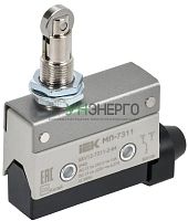 Микропереключатель концевой МП-7311 гор. толк. с наж. рол. рез. IP40 IEK KKV12-7311-2-64