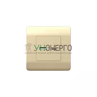 Розетка USB NEW3-E тип A+C 5В/2.1А шампань CHINT 431450