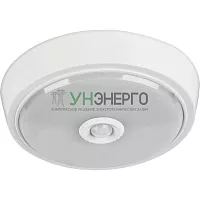 Светильник светодиодный 61 183 OBL-R1-5-4K-WH-IP40-LED-SNR ( Аналог НПП) ОНЛАЙТ 61183