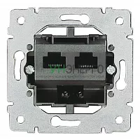 Розетка компьютерная 2-м Galea Life RJ45 кат.3 PRO21 механизм Leg 775936