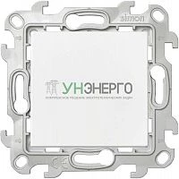 Переключатель проходной 1-кл. 1п 2мод. СП Simon 24 10А IP20 механизм бел. Simon 2450251-030