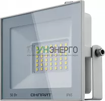 Прожектор светодиодный 90 137 OFL-50-6K-WH-IP65-LED 50Вт 6000К IP65 4000лм бел. ОНЛАЙТ 90137