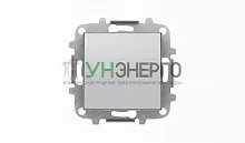 Заглушка с суппортом SKY серебристый алюм. ABB 2CLA850000A1301