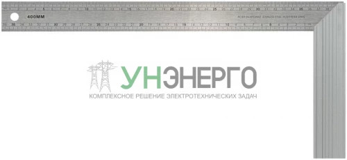 Угольник столярный профи 400х180мм FIT 19546 фото 2