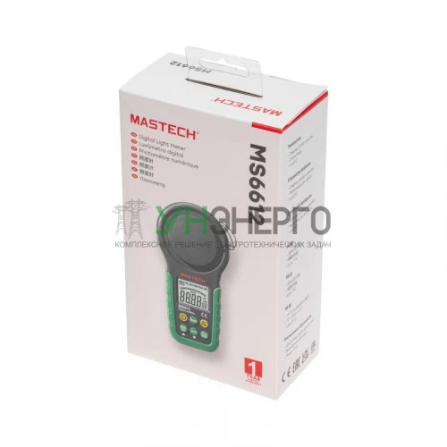 Люксметр MS6612T Mastech 13-1216 фото 6
