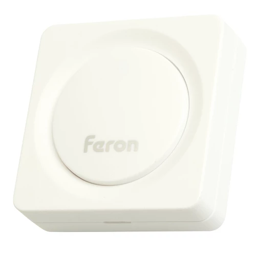 Звонок дверной беспроводной Feron E-382 Электрический 38 мелодий белый с питанием от батареек и от сети через USB 48922 фото 7