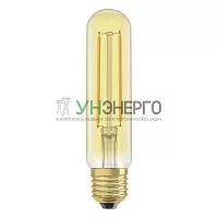 Лампа светодиодная филаментная 1906LED CL F25 2.8W/824 FIL GD FS1 E27 230В OSRAM 4058075808171