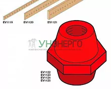 Изолятор для шин 20/25 50х5 м8х50 (уп.25шт) ABB EV1125