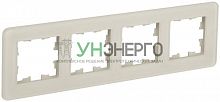 Рамка 4-м BRITE РУ-4-2-Бр стекло песчан. RE IEK BR-M42-G-41-K98 Рамка 4-м BRITE РУ-4-2-Бр стекло песчан. RE IEK BR-M42-G-41-K98