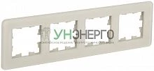 Рамка 4-м BRITE РУ-4-2-Бр стекло песчан. RE IEK BR-M42-G-41-K98 Рамка 4-м BRITE РУ-4-2-Бр стекло песчан. RE IEK BR-M42-G-41-K98