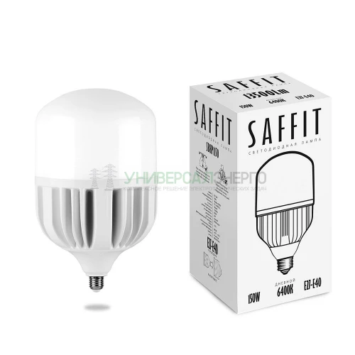 Лампа светодиодная SAFFIT SBHP1150 E27-E40 150W 6400K 55144 фото 2