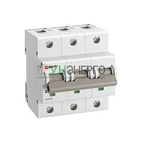 Выключатель автоматический 3п D 40А 15кА ВА 47-125 PROxima EKF mcb47125-3-40D Выключатель автоматический 3п D 40А 15кА ВА 47-125 PROxima EKF mcb47125-3-40D