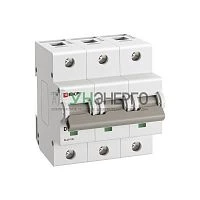 Выключатель автоматический 3п D 40А 15кА ВА 47-125 PROxima EKF mcb47125-3-40D Выключатель автоматический 3п D 40А 15кА ВА 47-125 PROxima EKF mcb47125-3-40D