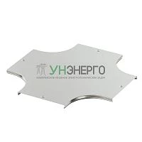 Крышка на ответвитель DPX X-образ. осн.150 гор.оцинк. в компл. с метизами и пластинами PTCE DKC 38063KHDZ