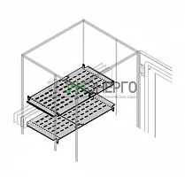 Перегородка горизонт. W=1000мм D=900мм ABB 1STQ008538A0000 Перегородка горизонт. W=1000мм D=900мм ABB 1STQ008538A0000