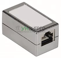 Адаптер проходной кат.6 FTP тип RJ45-RJ45 ITK CS70-1C06F