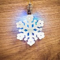 Фигура светодиодная подвесная &quot;Снежинка&quot; 6х6см Neon-Night 501-097