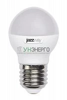 Лампа светодиодная PLED-SP 9Вт G45 шар 5000К холод. бел. E27 820лм 230В JazzWay 2859662A