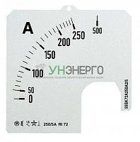 Шкала для амперметра SCL 1/800А A1 ABB 2CSM110329R1041 Шкала для амперметра SCL 1/800А A1 ABB 2CSM110329R1041