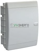 Корпус ЩРВ-П-18 UNION Compact IP41 бел. дверь пластик. IEK UIC-KP13-V-18-41-K01