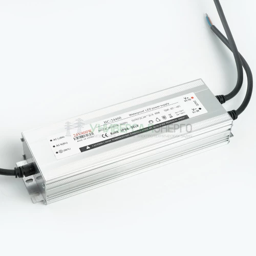 Трансформатор электронный для светодиодной ленты 400W 24V 245*77*41мм  IP67 (драйвер), LB007 FERON 48744 фото 5