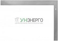 Угольник столярный цельнометаллический рифленая шкала 400х600мм FIT 19634
