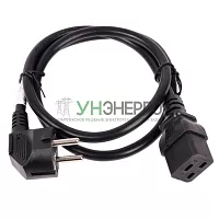 Кабель питания Sсhuko - IEC320 C19 5.0 м сечение 3х2.5кв.мм DKC R5CORDS950