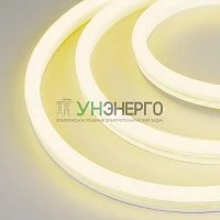 Лента светодиодная WAVE-SIDE-A120-12x25mm 230В Yellow 12Вт/м IP67 wire x2 грибовидная форма герметичная (уп.50м) Arlight 051937