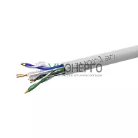 Кабель витая пара U/UTP кат.6 4х2х23AWG solid Cu LSZH нг(А)-HF Indoor Six (м) SUPRLAN 01-1030-1