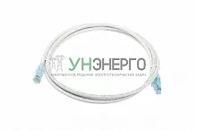 Патч-корд кат.6 U/UTP LSZH PC-LPM-UTP-RJ45-RJ45-C6-2M-LSZH-GY 2м сер. Hyperline 42265