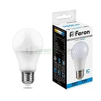 Лампа светодиодная Feron LB-91 Шар E27 7W 6400K 25446