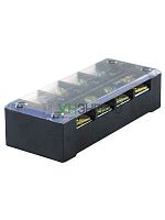 Блок зажимов ТВ-4504 45А 4 клеммные пары IP30 Электротехник ET522093 Блок зажимов ТВ-4504 45А 4 клеммные пары IP30 Электротехник ET522093