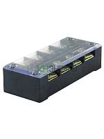 Блок зажимов ТВ-4504 45А 4 клеммные пары IP30 Электротехник ET522093