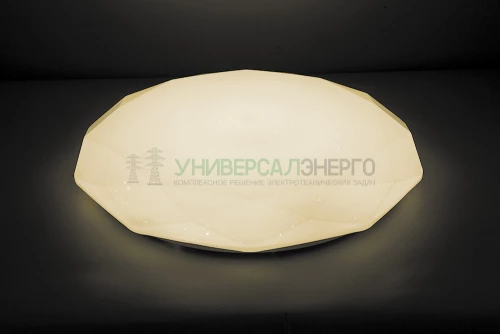 Светодиодный управляемый светильник накладной Feron AL5200 DIAMOND тарелка 36W 3000К-6000K белый 29635 фото 8
