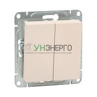 Выключатель проходной 2-кл. СП Эпика механизм крем. EKF UP1-SWI-21 Выключатель проходной 2-кл. СП Эпика механизм крем. EKF UP1-SWI-21