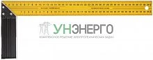 Угольник столярный усиленный 400мм желт. FIT 19440