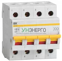 Выключатель нагрузки ВН-32 100А/4П IEK MNV10-4-100