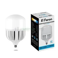 Лампа светодиодная Feron LB-65 E27-E40 100W 6400K 25827