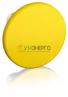 Кнопка MPM2-10Y "Грибок" d60мм без фиксации (только корпус) желт. ABB 1SFA611125R1003