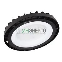 Светильник светодиодный HIGH BAY COMPACT ДСП 166Вт 6500K IP65 20000лм для высоких пролетов хайбей темперир. стекло черн. LEDVANCE 4058075708228