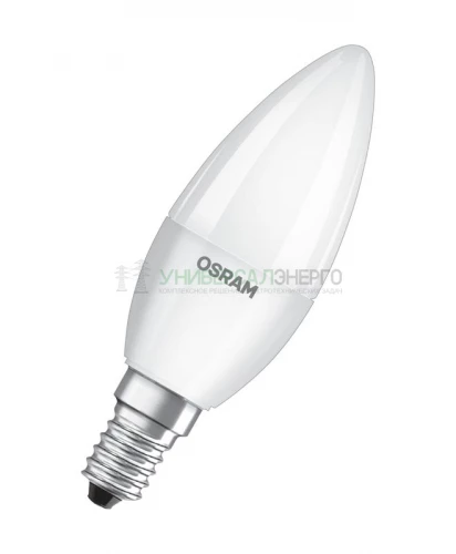 Лампа светодиодная LED Antibacterial B 5.5Вт (замена 50Вт) матовая 6500К холод. бел. E14 470лм угол пучка 220град. 220-240В бактерицид. покр. OSRAM 4058075561397 фото 2