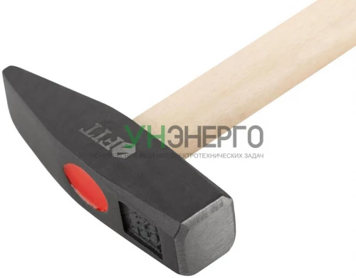 Молоток кованый 400г деревянная ручкар. FIT 44204 фото 5