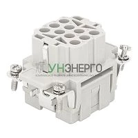 Розетка OptiLink HDC-HEE-10-16-FC-(0.14-4.0) 500В КЭАЗ 352235 Розетка OptiLink HDC-HEE-10-16-FC-(0.14-4.0) 500В КЭАЗ 352235