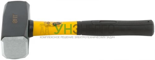 Кувалда кованая Профи 2кг фибергласовая ручка FIT 45216 фото 5